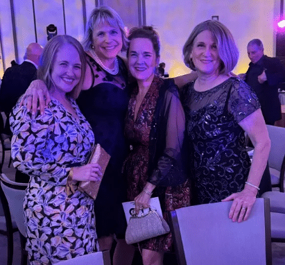 From left to right: Sarah Connolly, Christy Vogel, Kathleen Bogolea, and Vangie Neeley.
