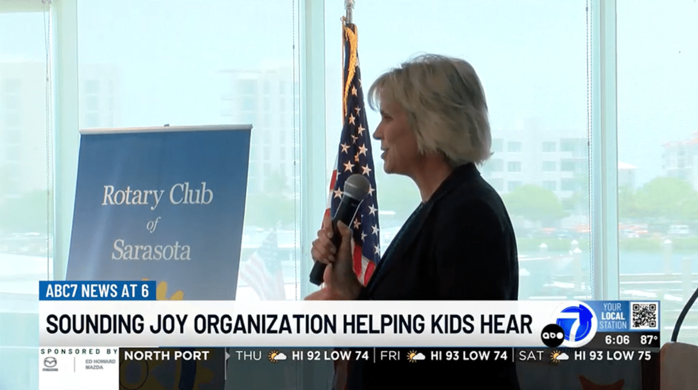 Rotary Club of Sarasota Sounding Joy Presentation ABC7